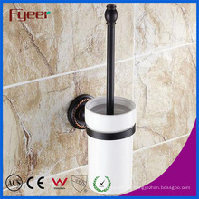 Fyeer Black Series Badezimmer Armaturen Messing WC-Bürstenhalter